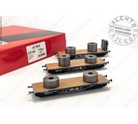 Acme 45140 Set Of 3 Tanks Goods Flatbed Italsider With Load Sheet Of Age II