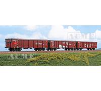 ACME 45198 DB Cargo Set Of Three Tamns895 Cars With Pieces And Graffiti