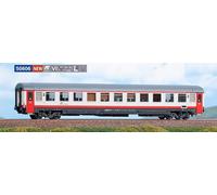 ACME 50606 Type Z 2A recciabianca”, White With Red Stripes Dark Gray Frame