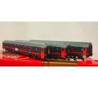 ACME 55275 Set Of 3 Carriages For IC Night Of Trenitalia Blue Livery Ep. VI