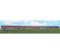 ACME 55323 Night Espresso Set FS 3 Sleeper Red Liver + TEN Livery Beds