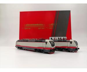 Acme 60640 E402 158 + E402 144 Set 2 E402B Livery “Frecciabianca 2” White/Gray