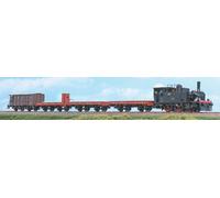 Acme 70043 Set Train Goods, Gr 851 +3 Wagons P IN 2 Axles + Luggage DM 98