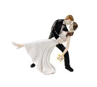 ACME A Romantic Dip Dancing Bride and Groom Couple Figurine Cake Toppers