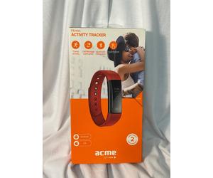 ACME Activity Tracker ACT101R- Steps, Distance, Call & Message Notification-RED