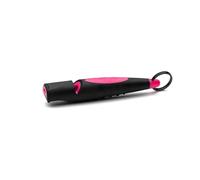 ACME Genuine Professional, BPA-Free Plastic Dog Training Whistle No. 210.5 Alpha with Enhanced Ergonomic Grip, 110 dBA, Short Range, Designed and Made in The UK. Black/Day Glow PInk