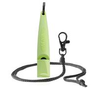 ACME Dog Whistle No. 210.5 (Update 2023) with Free Whistle Band in Matte Black, Alpha, Ideal for Callback, Long Range, Frequency Standardised (Lime Green)