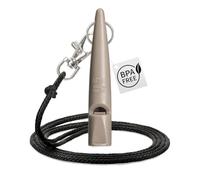 Acme dog whistle no. 211.5 + Free Whistle Band / Original from England / Ideal for Dog Training / Robust Material | Standard Frequency / Loud and Wide-Reaching (Mink)
