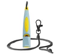 ACME Dog Whistle No. 211.5 (Update 2023) with Free Whistle Band in Matte Black, Alpha, Ideal for Callback, Long Range, Frequency Standardised (Baby Blue/Yellow)