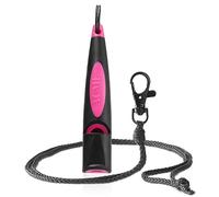 ACME Dog Whistle No. 211.5 (Update 2023) with Free Whistle Band in Matte Black, Alpha, Ideal for Callback, Long Range, Frequency Standardised (Black/DG Pink)