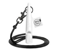 ACME Dog Whistle No. 211.5 + Whistle Band - The Original from England - Loud and Extensive (White)