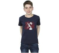 Looney Tunes Boys Acme Doodles Bugs Bunny T-Shirt Navy Blue 9-11 Years