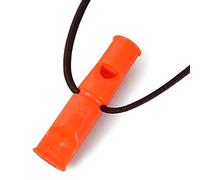 ACME Double Tone Dog Whistle No. 640 / No. 641 - Professional Double Whistle with 2 Beeps & Free Leather Strap - Standardised Frequency (No. 640/dg Orange)