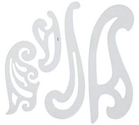 Acme French Curve Set 4/Pkg-, Other, Multicoloured