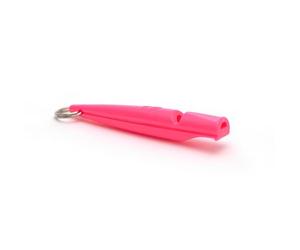 ACME genuine 210.5 professional dog training whistle. BPA-free plastic. 90 dBA. Standardized 5700Hz frequency for smaller dogs. Weatherproof. Made in the UK (Day Glow Pink)