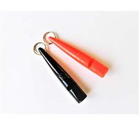 ACME NEW 211.5 Dog Whistles - Pair Black and Orange