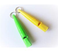 ACME NEW 211.5 Dog Whistles - Pair Yellow & Day-glo Green