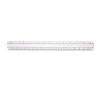Acme Plastic Magnifying Ruler 12-inch
