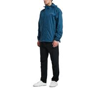Acme Projects Rain Suit (Jacket + Trousers), 100% Waterproof, Breathable, Taped Seam, 10000mm/3000gm, YKK Zipper (Men's, XX-Large, Navy)