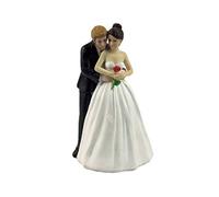 ACME Rose Love Couple Wedding Cake Topper Figurine
