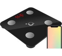Acme Smart Weighing Scales Bluetooth Bmr/Bmi/Personal Progress Tracking - Black
