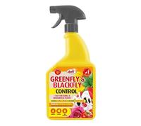 Acme store ltd Doff Greenfly & Blackfly Control 1L Natural Pest Repellent Spray - Safe for Edible Plants, Provides Protective Gardening Solution