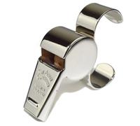 ACME Thunderer Finger Grip Metal Whistle Nickel-Plated (477/58.5) Large