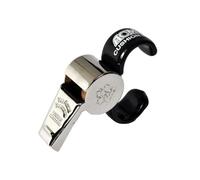 Acme Thundered Brass Finger Whistle Silver
