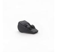 ACME - Tornado T2000 Black Whistle - Ultra High Pitch High Output Signalling - Large Dual-Chamber Design - 125 dBA - Self Defence, Sports and Outdoors Whistle