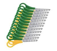 Acme United E-20593 00 Children's Left-Handed Scissors Set of 12 with 5 cm Ruler PVC Pouch Printed Box 13 cm