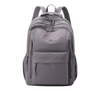 ACMEDE Women's Plain Leisure Backpack School Bags for Teenagers and Girls, grey, Taille unique, Casual