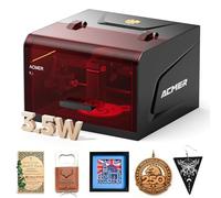 ACMER K1 Laser Engraver 3.5W,Class 1 Enclosed Desktop Laser Cutter & Engraver with 150×150mm Work Area,0.08mm Precision Spot, Compact Portable Engraving Machine for Wood, Acrylic, Leather & DIY Crafts