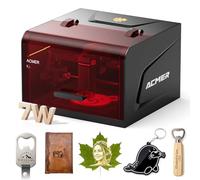 ACMER K1 Laser Engraver 7W,Class 1 Enclosed Desktop Laser Cutter & Engraver with 150×150mm Work Area, 0.08mm Precision Spot, Compact Portable Engraving Machine for Wood, Acrylic, Leather & DIY Crafts