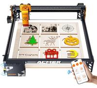 ACMER Laser Engraver Machine, P1 S Pro 6W Cutting Machine 380x370mm Large Area, WiFi Control, Class 1,Engraves Wood Acrylic Leather Glass Metal for DIY, Crafts & for Small Business