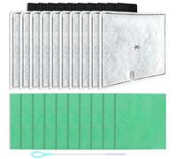 Acmerota 10Pcs Fish Tank Filter Compatible with Interpet Internal CF2 Cartridge Aquarium Filters for CF2 Systems Filters for Aquarium Maintenance Easy to Install with 10 M Size Filter Cotton