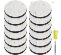 Acmerota 12 Pack Water Bottle Filter Discs Compatible for Brita Fill & Go Water Filter Bottles Carafes Reduces Organic Impurities in Drinking Water Faster Filtration Reduces Chlorine Microparticles