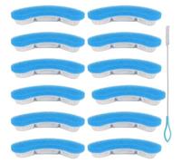 ACMEROTA 12 Packs Cat Water Fountain Filter Upgrade Compatible for NPET WF050 & WF100, HAPUP Kitty Spout Cat Fountain 61OZ
