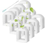 Acmerota 12Pcs Foam Pre-Filter for Petsafe Compatible with Drinkwell Fountain 360 Avalon, Sedona Water Bowl Pagoda Seascape, Compatible for Multiple Stainless Steel and Ceramic Pet Fountains