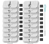 Acmerota 16 Pack Cat Fountain Filter Replacement for Petlibro Water Fountain Filter, Compatible for PETLIBRO 2.5L/84oz Cat Water Fountain PLWF005 PLWF115 PLWF105, with 16 Pre-Filter Sponges
