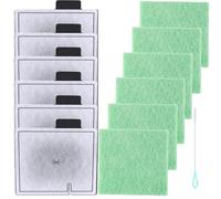 Acmerota CF2 Filter Cartridge Compatible for Interpet External CF2 Filter FishTank for Aquarium Maintenance Algaway Pads, Cleaning Brush Service Pack 6 Month