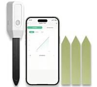 Acmerota Smart Soil Moisture Sensor WiFi Soil Capacitive Moisture Monitoring APP/Voice Control Compatible for Tuya Connection for Alexa/Google Home for Garden Planting Farming