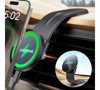 ACMEZING 15W Only for iPhone MagSafe Car Mount Charger, 360% Adjustable