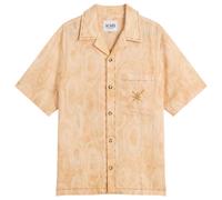 ACMH by Magic Castles Men's x Khruangbin Linen Vacation Shirt Sandstone Medium