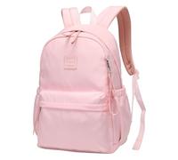 ACNCN Teen Girls Casual Backpack College Daypack Women Daily Travel Laptop Bag Sports backpack, Boys School Backpack(Pink)