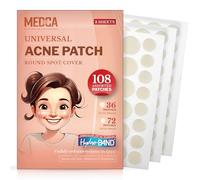 Acne Care Pimple Patch Absorbing Cover - Hydrocolloid Bandages (108 Count) Two Universal Sizes, Acne Spot Treatment for Face & Skin Spot Patch That Conceals Acne, Reduces Pimples and Blackheads