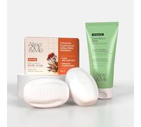 Acne Defence Body Care Kit, 2 Anti-Acne Soaps 75g Each, Sensitive Skin Moisturiser 50ml