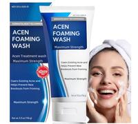 Acne Foam Wash,Acne Foaming Wash Mild Daily Facial Cleanser for Deep Pore Cleansing,Facial Cleanser Acne,Ac-ne Foaming W/ash,Mild Cleansing for Problem Skin,Face Wa-sh Women,Acne Foam/ing Cream