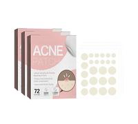 Acne Patches, 72 Pieces Spot Patches for Face Pimple Patch Hydrocolloid Patch Mighty Patchs Spot Patchs Mighty Patches Invisible Patches Stickers Pimple Stickers, Fast-Acting Skin Care (3)