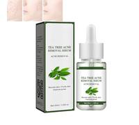 Acne Removing Facial Serum, Tea Tree Clear Skin Serum Acne, Natural Acnes Repair Serum, Non-Sticky & Lightweight, for Soothing, Calming, and Balancing, 30ml (1pcs)