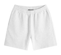 Acne Studios Men's Forge U X Melange Face Sweat Shorts Pale Grey Melange